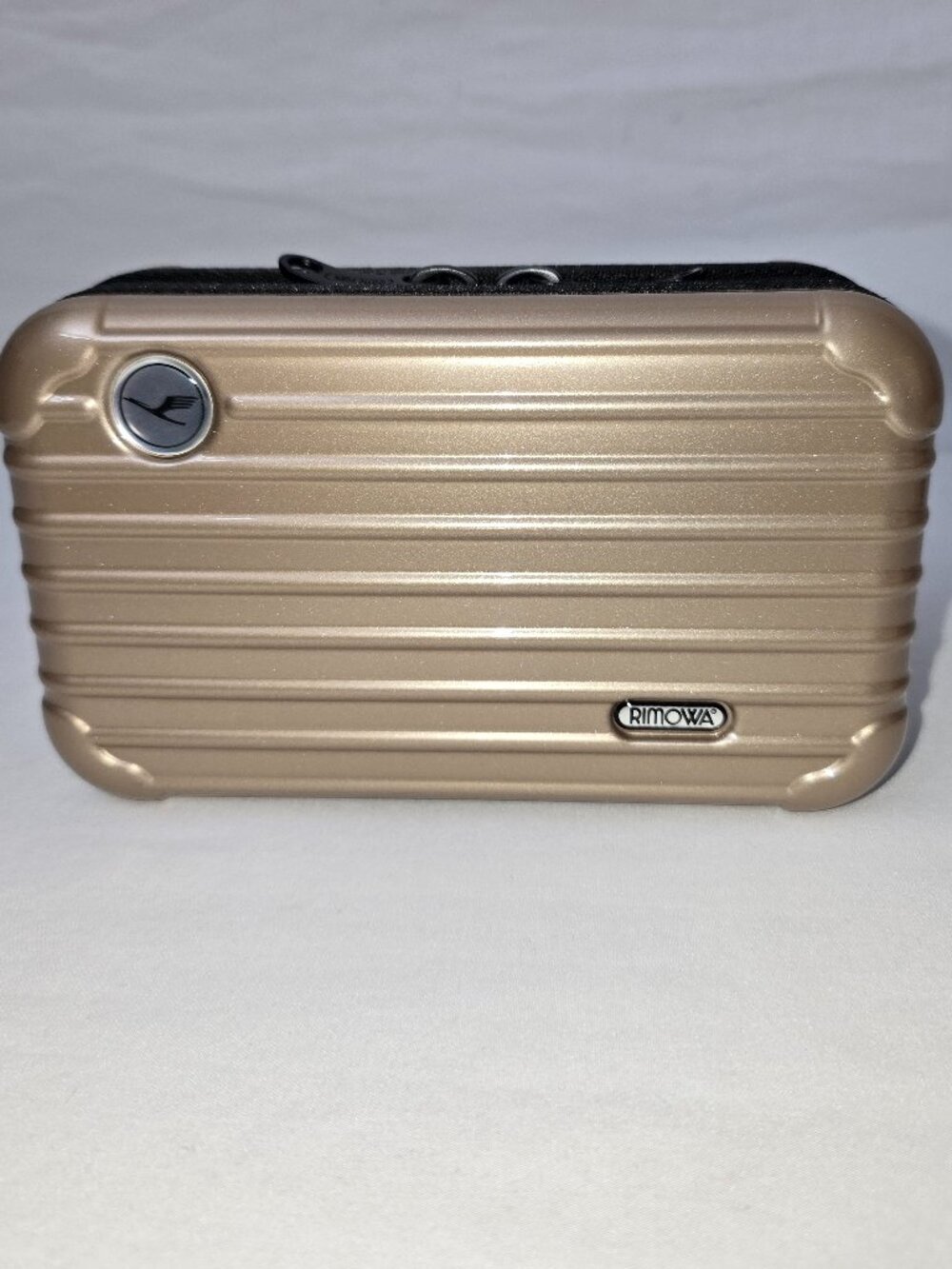 RIMOWA Lufthansa First Class Amenity Kit Color: Beige (Empty)